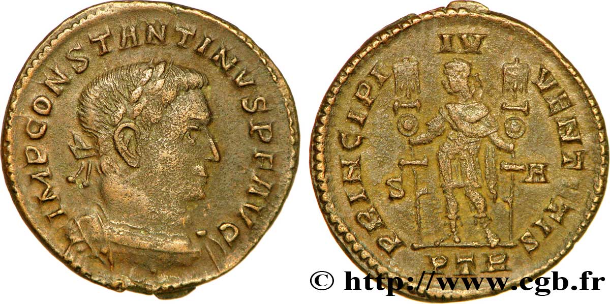 CONSTANTIN Ier LE GRAND Follis ou nummus TTB+