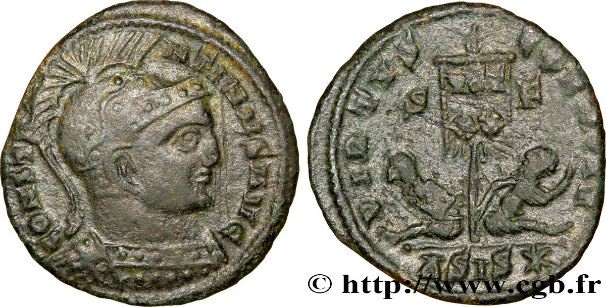 CONSTANTIN Ier LE GRAND Centenionalis ou nummus TTB
