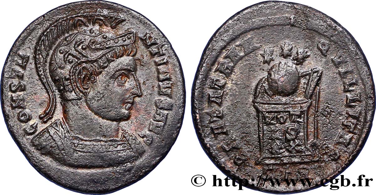 CONSTANTIN Ier LE GRAND Centenionalis ou nummus SPL/TTB+