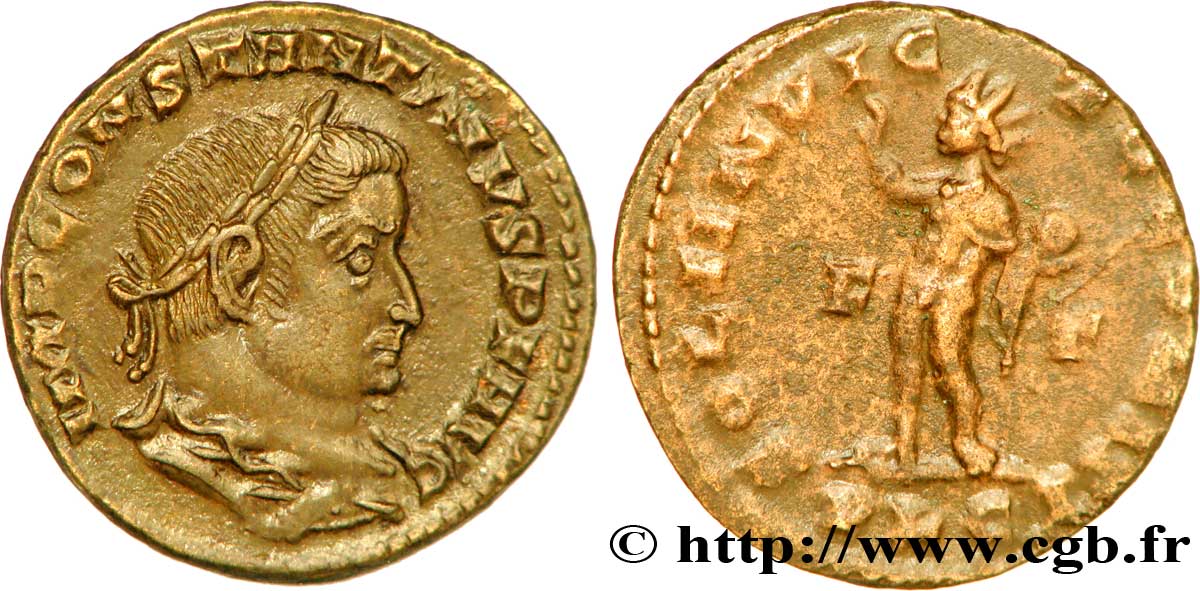 CONSTANTIN Ier LE GRAND Follis ou nummus SUP/TTB