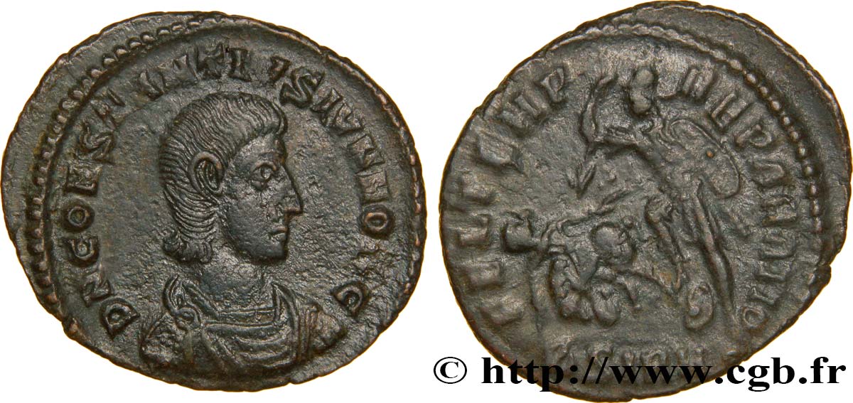 CONSTANCE GALLE Maiorina réduite, (PB, Æ 3) TTB+