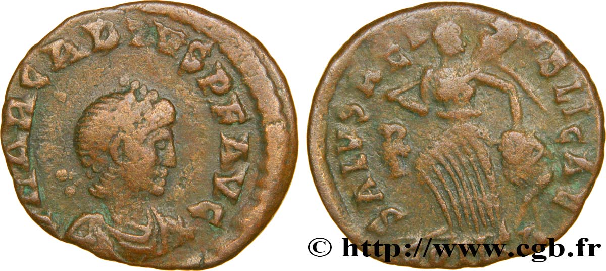 ARCADIUS Nummus, (PBQ, Æ 4) TTB