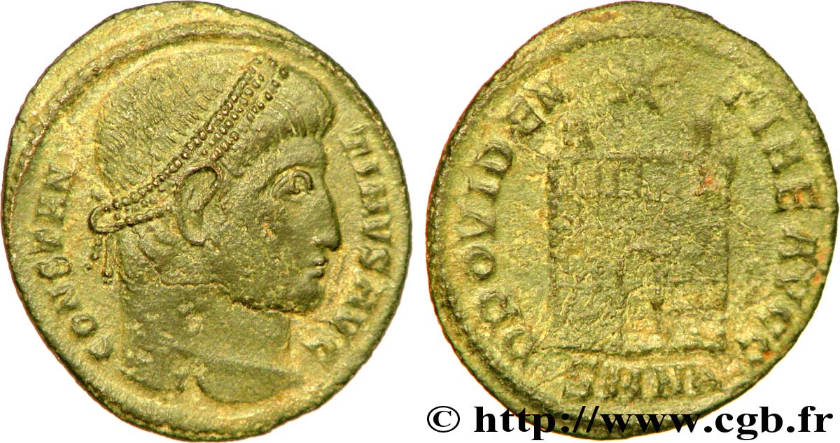 CONSTANTINO I EL MAGNO Centenionalis ou nummus MBC/BC+