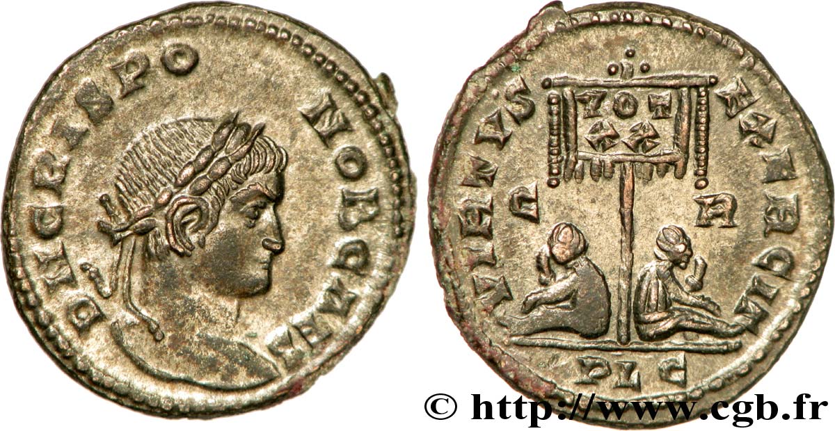 CRISPUS Centenionalis ou nummus FDC