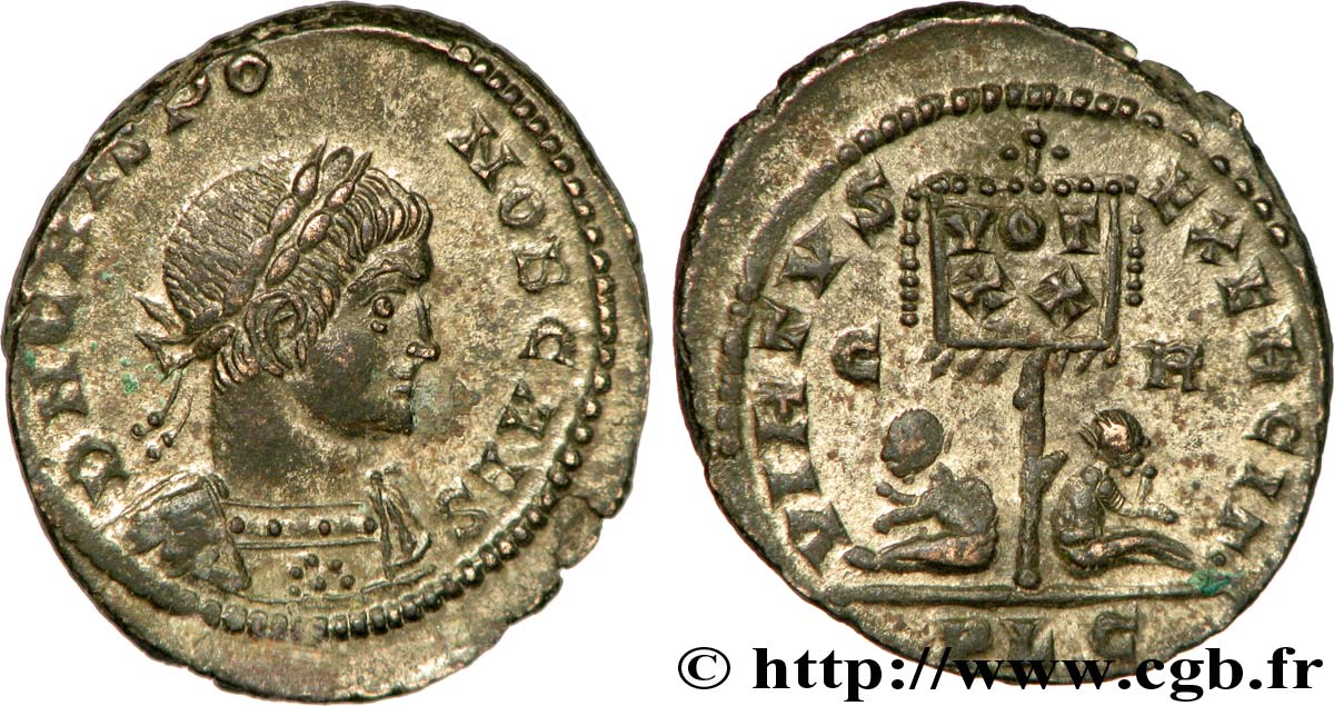 CRISPUS Centenionalis ou nummus SPL