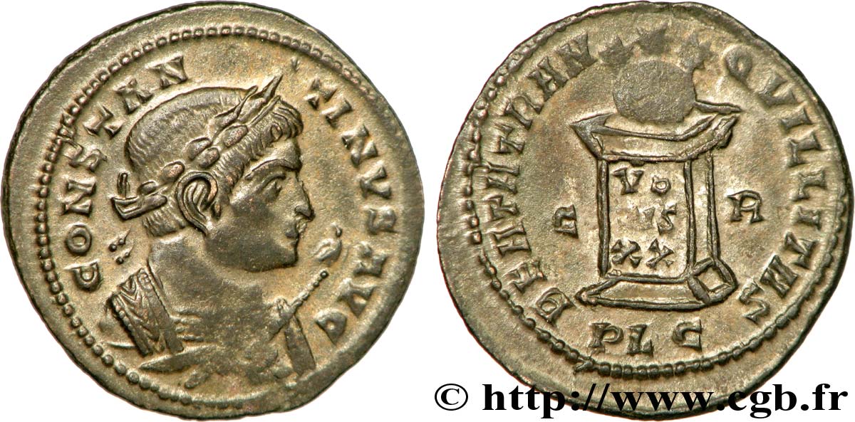 CONSTANTIN Ier LE GRAND Centenionalis ou nummus SUP