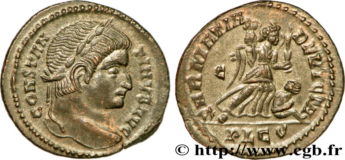 CONSTANTIN Ier LE GRAND Centenionalis ou nummus FDC