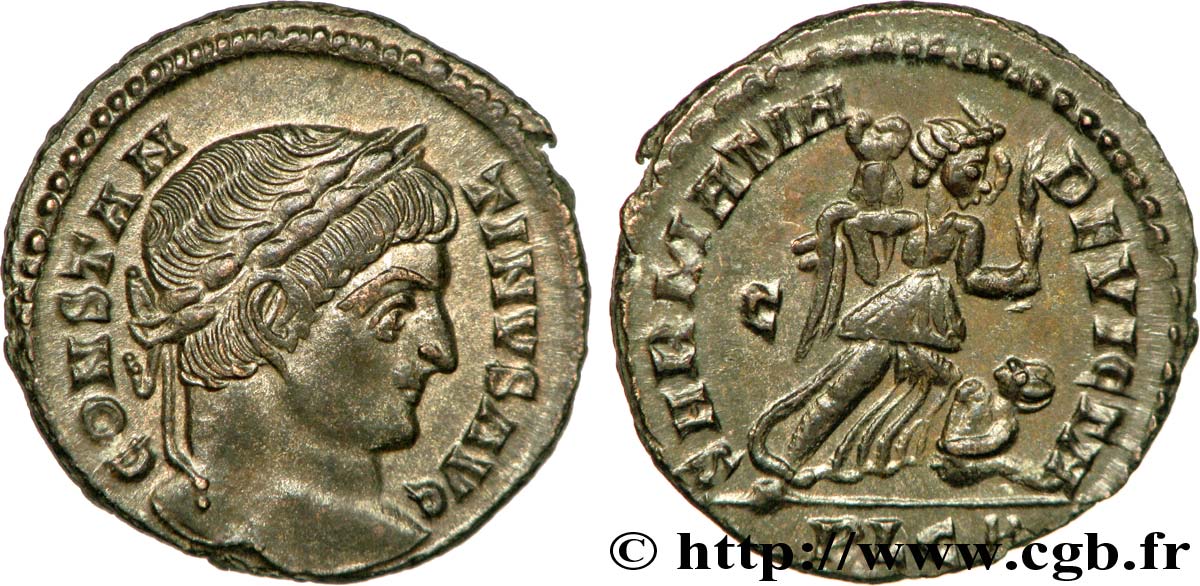 CONSTANTIN Ier LE GRAND Centenionalis ou nummus FDC