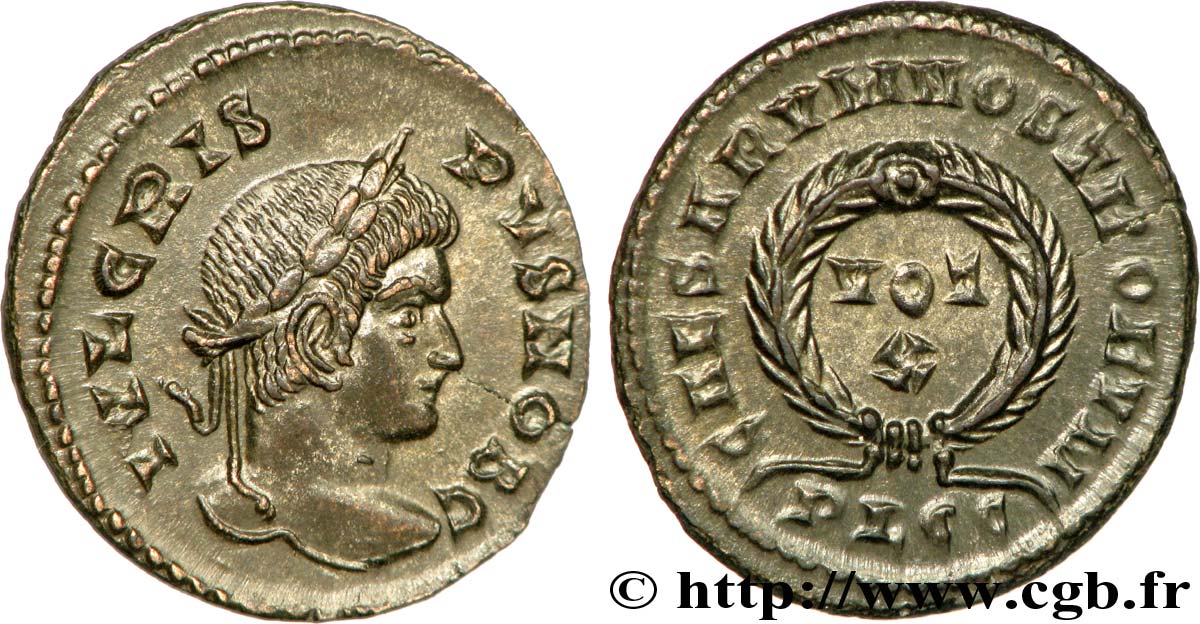 CRISPUS Centenionalis ou nummus FDC