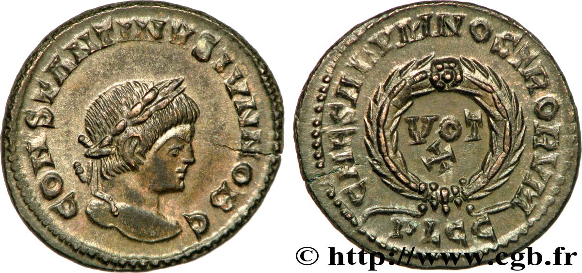 CONSTANTIN II Centenionalis ou nummus FDC