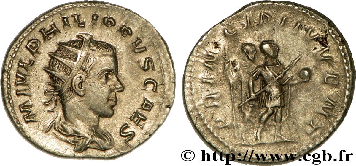 PHILIPPUS II Antoninien AU/AU