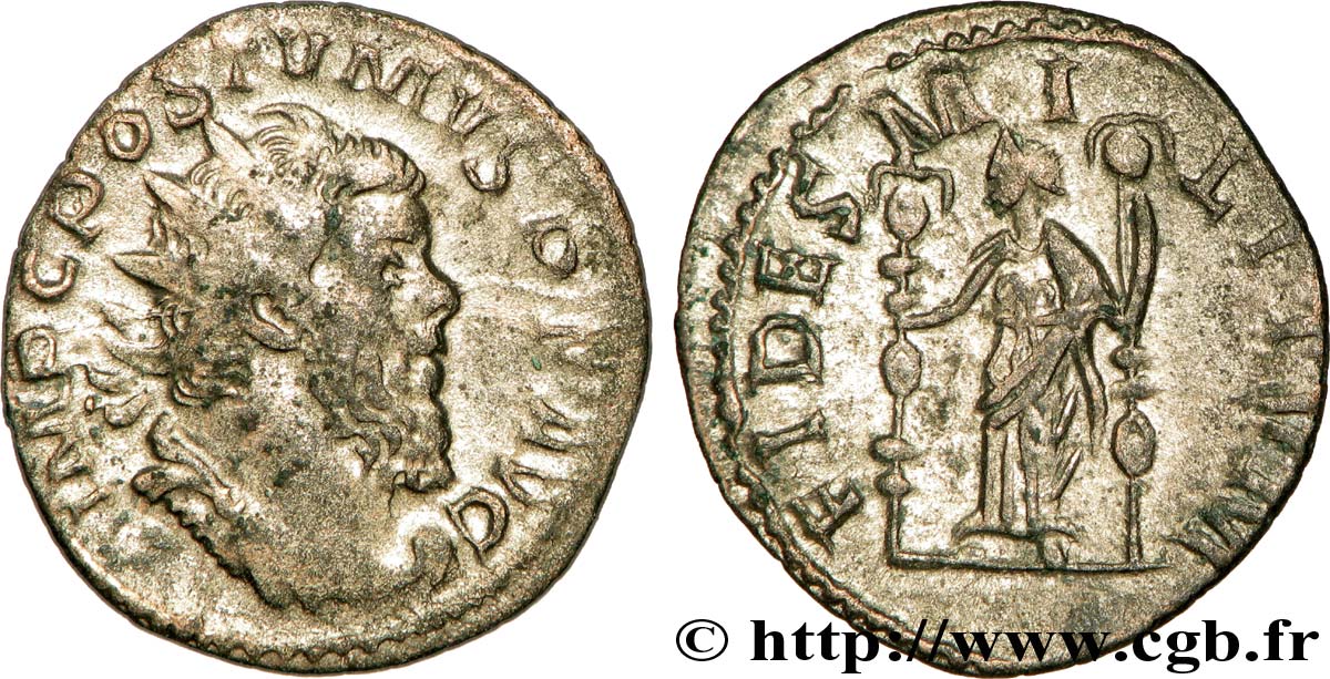 POSTUME Antoninien, imitation TTB+