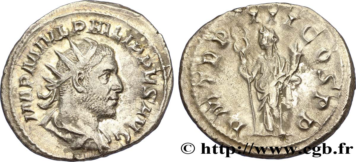 PHILIPPE Ier L&nbsp;ARABE Antoninien TTB