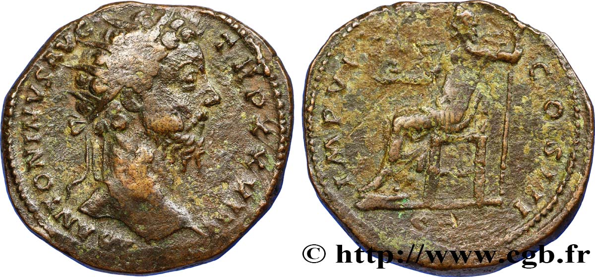 MARC AURÈLE Dupondius TB+