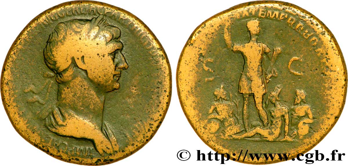 TRAJAN Sesterce TB+
