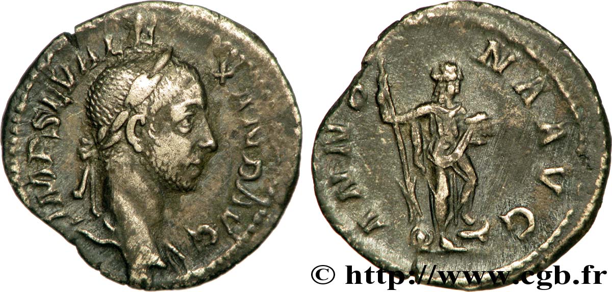 ALEXANDRE SÉVÈRE Denier TTB