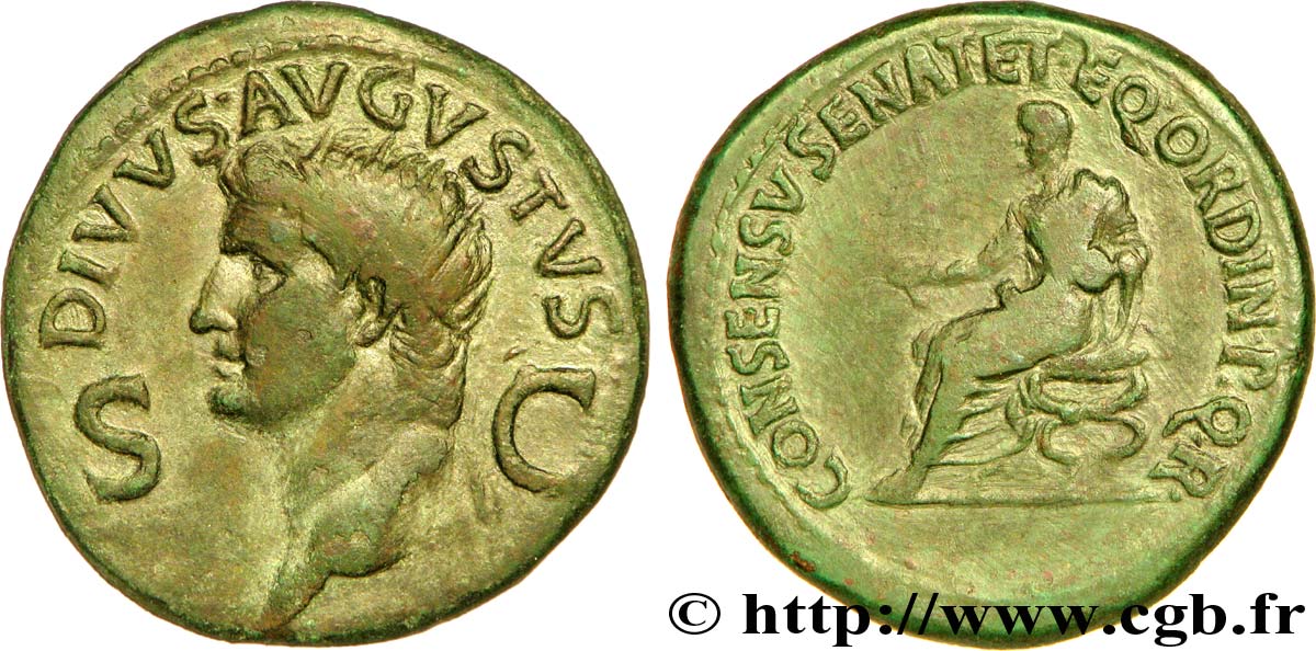 AUGUSTE Dupondius TTB+
