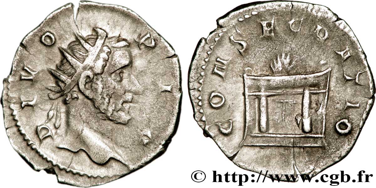 DIVI restitution de TRAJAN DÈCE Antoninien TTB+