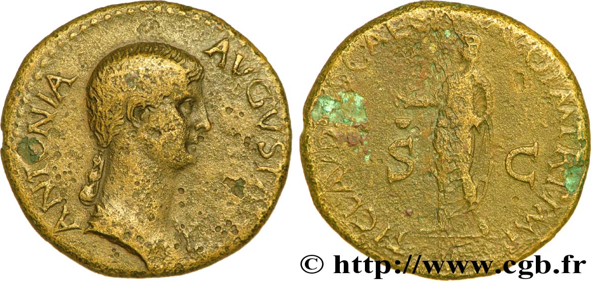 ANTONIA Dupondius TB/B+