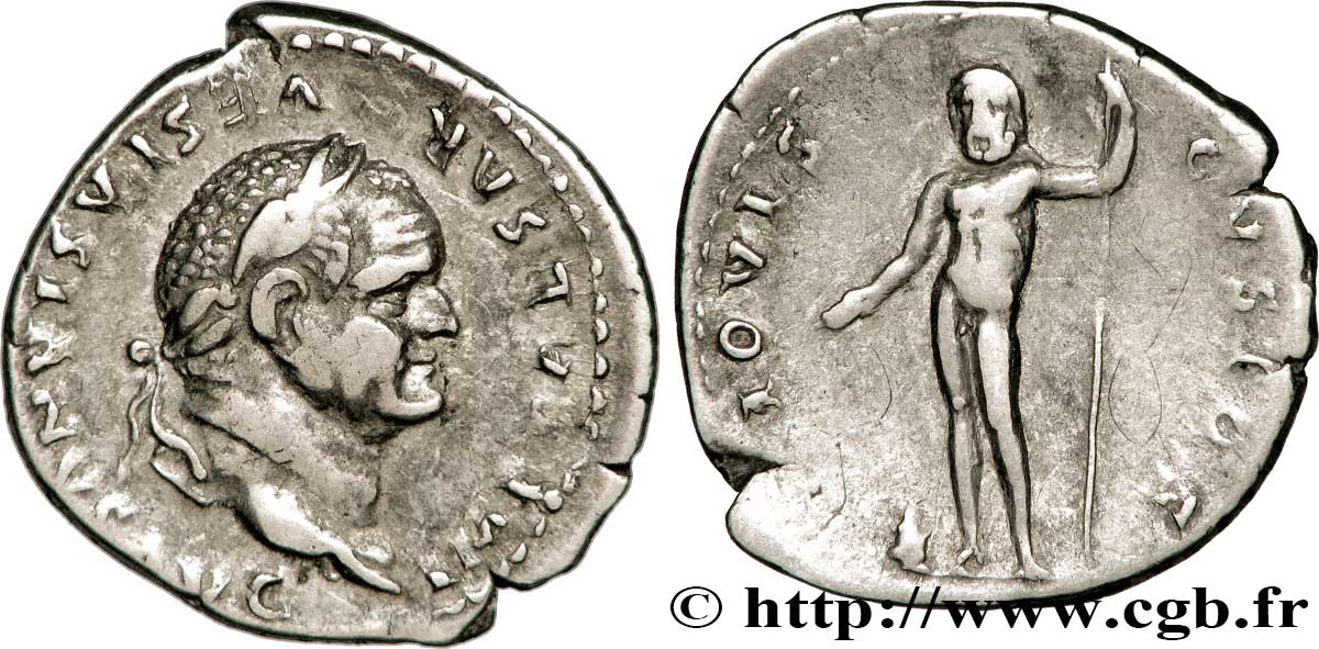 VESPASIEN Denier TTB+/TTB