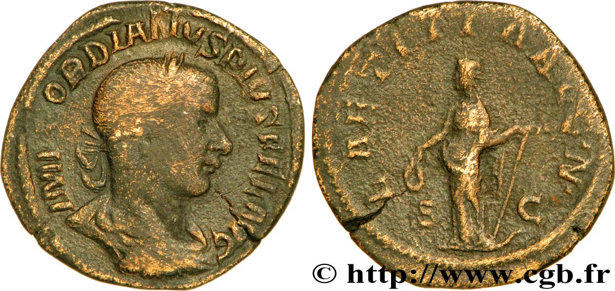 GORDIEN III Sesterce TB