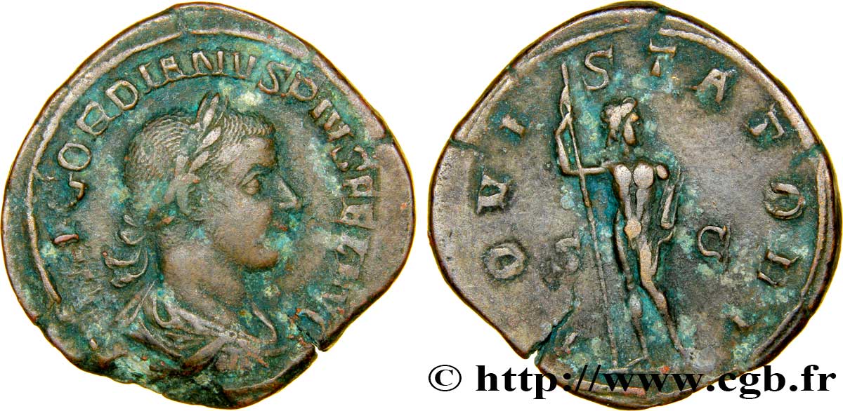 GORDIEN III Sesterce TB+
