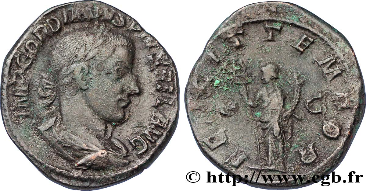 GORDIEN III Sesterce TTB