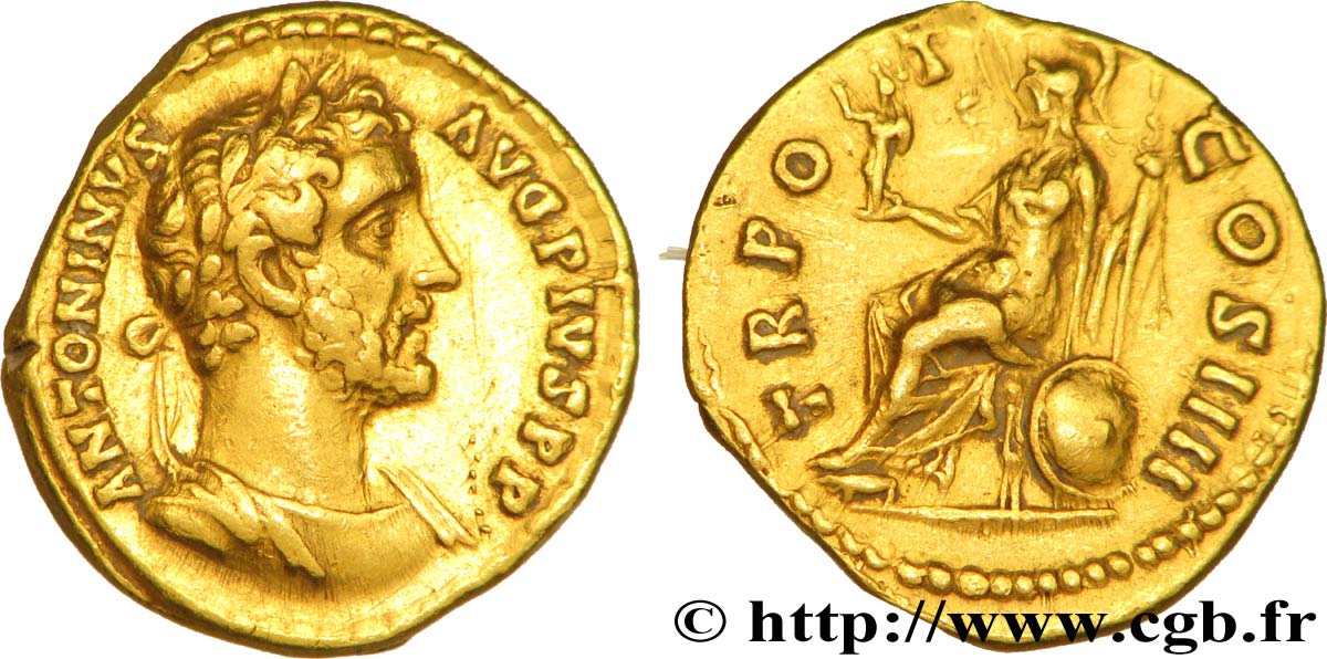 ANTONIN LE PIEUX Aureus TTB+