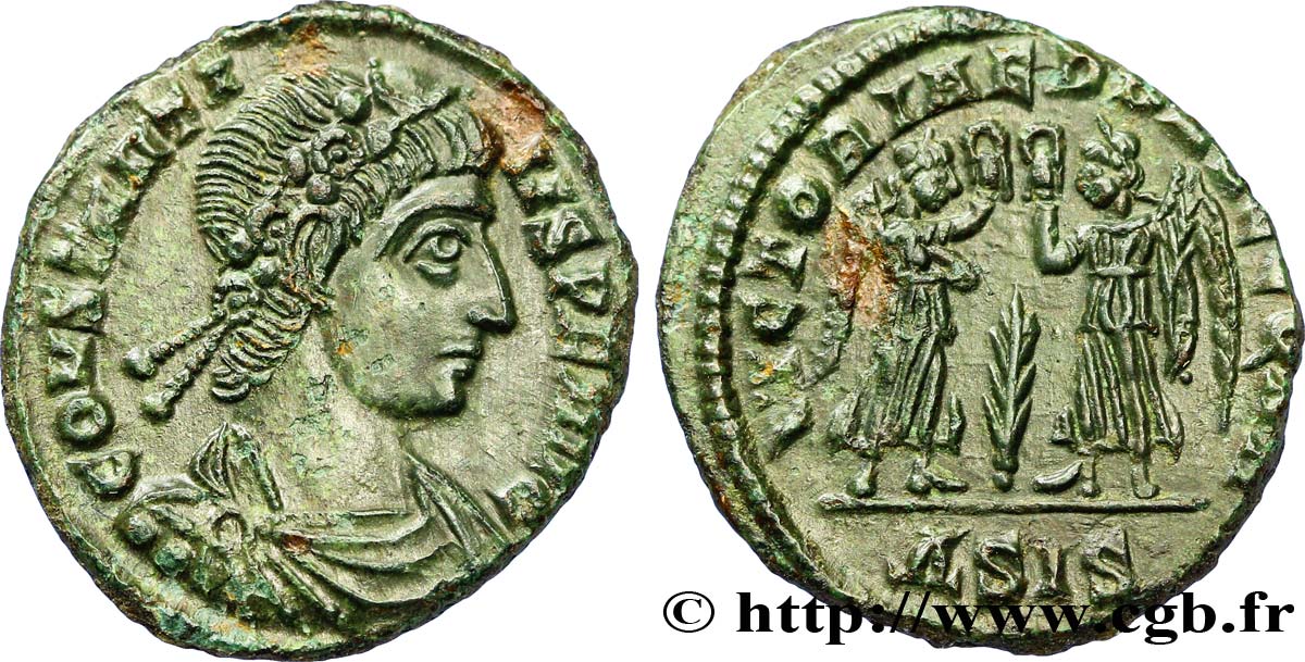CONSTANCE II Centenionalis ou nummus SPL