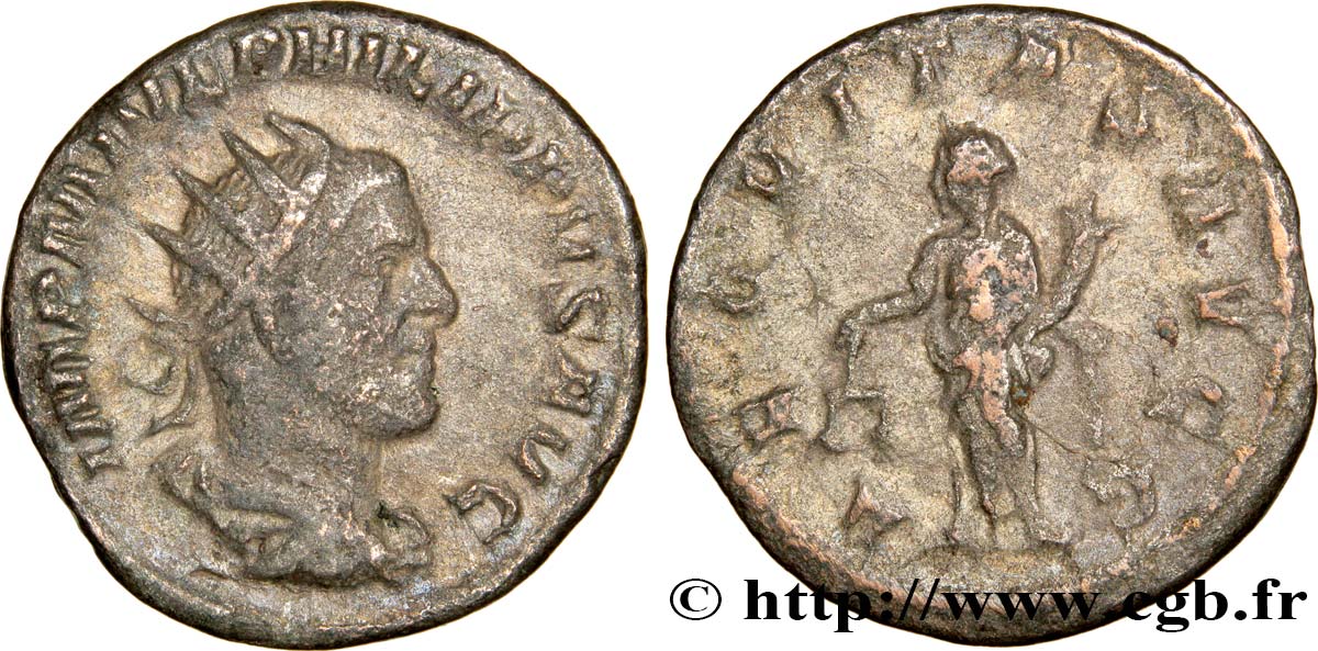 PHILIPPE Ier L&nbsp;ARABE Antoninien TB+