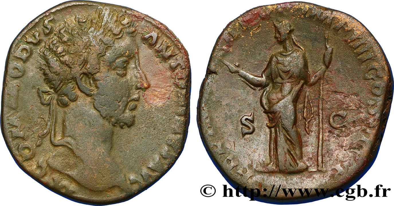 CÓMODO Sesterce BC+