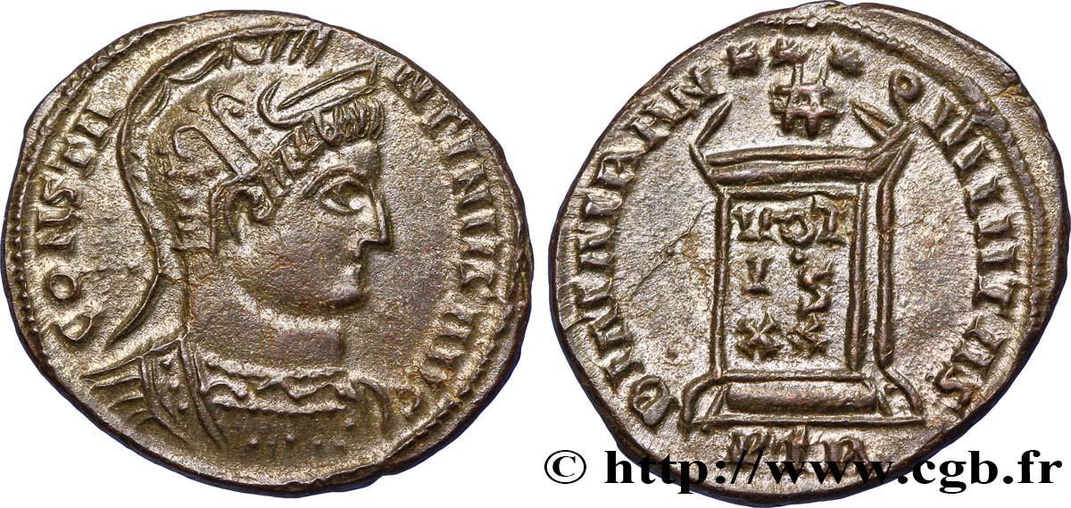 CONSTANTIN Ier LE GRAND Centenionalis ou nummus FDC