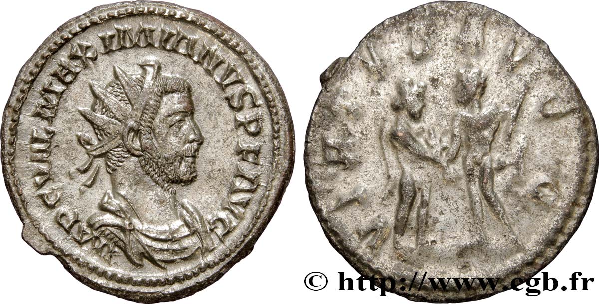 MAXIMIANUS HERCULIUS Aurelianus fST/fVZ
