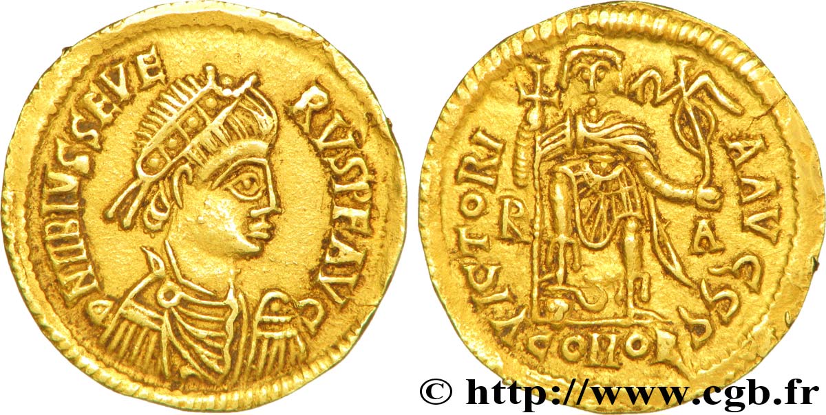 LIBIUS SEVERUS Solidus SUP