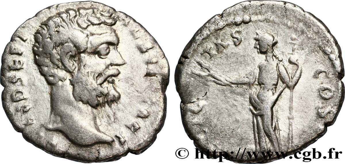 CLODIUS ALBINUS Denier TTB/TB+