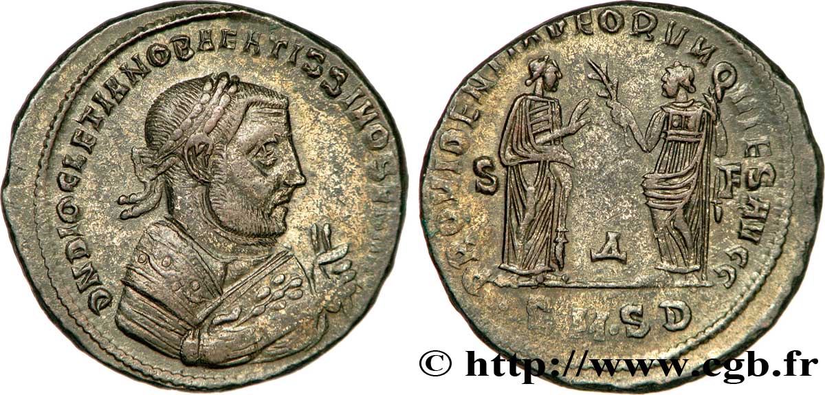 DIOCLÉTIEN Follis ou nummus SPL