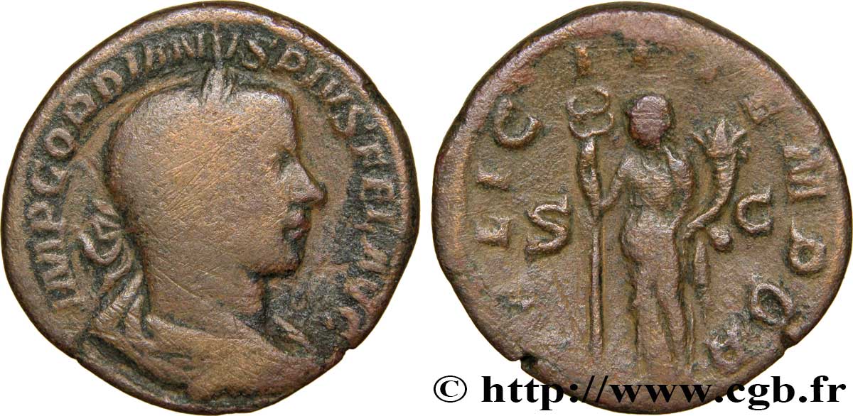 GORDIEN III Sesterce TB