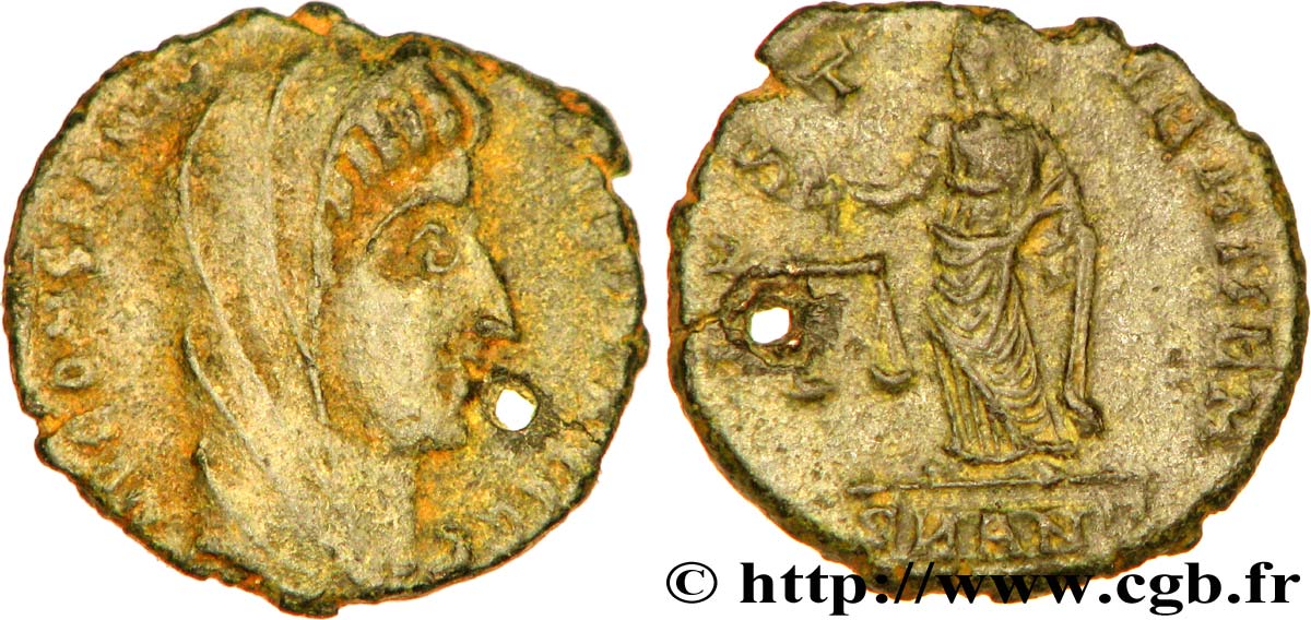 CONSTANTIN Ier LE GRAND Centenionalis ou nummus TTB