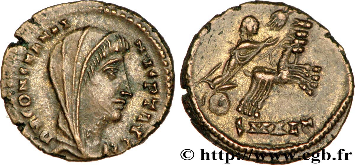 CONSTANTIN Ier LE GRAND Centenionalis ou nummus SUP