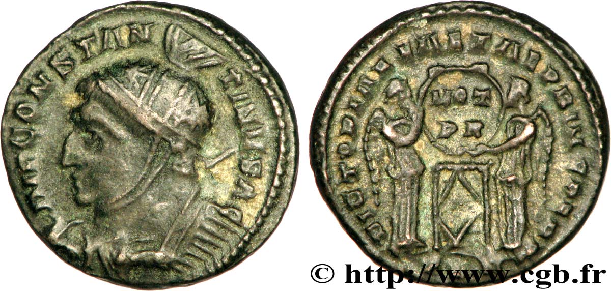 CONSTANTIN Ier LE GRAND Pseudo-argenteus TTB+