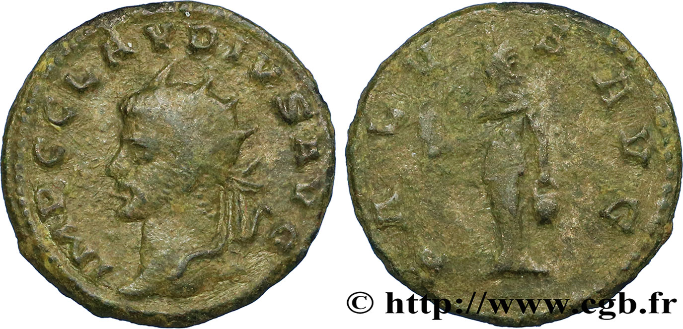 CLAUDE II LE GOTHIQUE Antoninien TTB/TB+