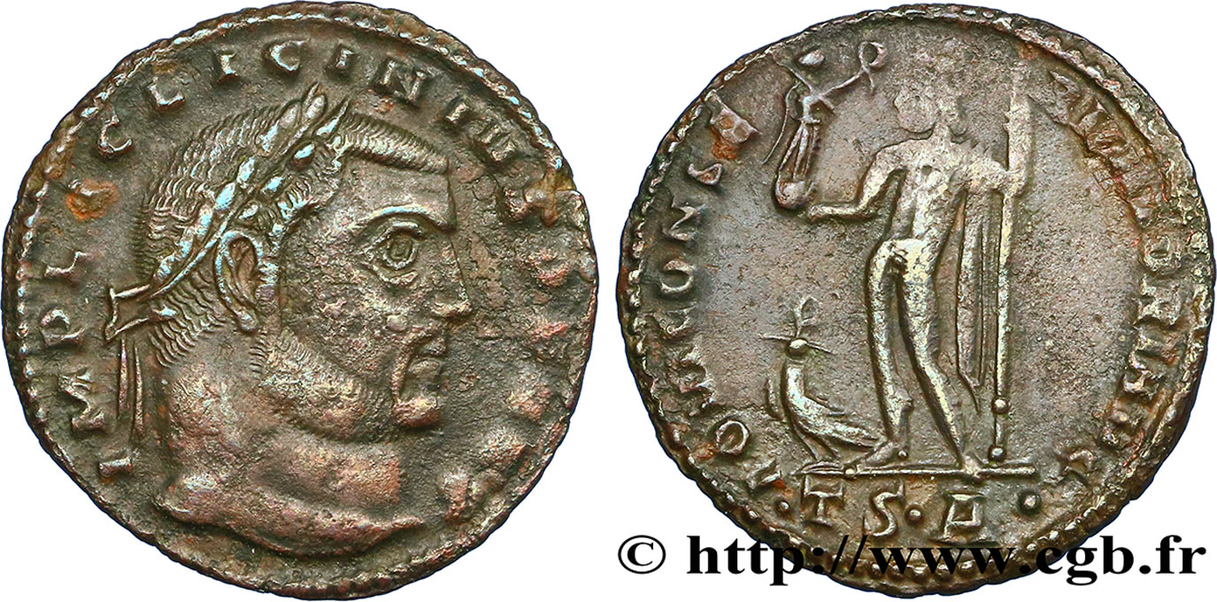 LICINIUS Ier Follis ou nummus TTB