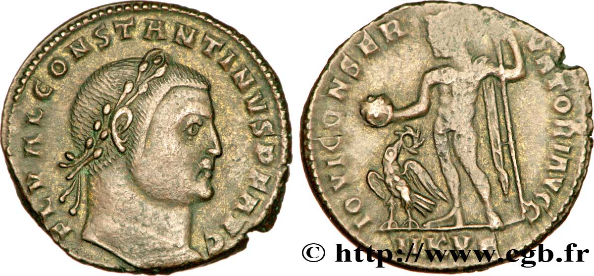 CONSTANTIN Ier LE GRAND Follis ou nummus TTB+