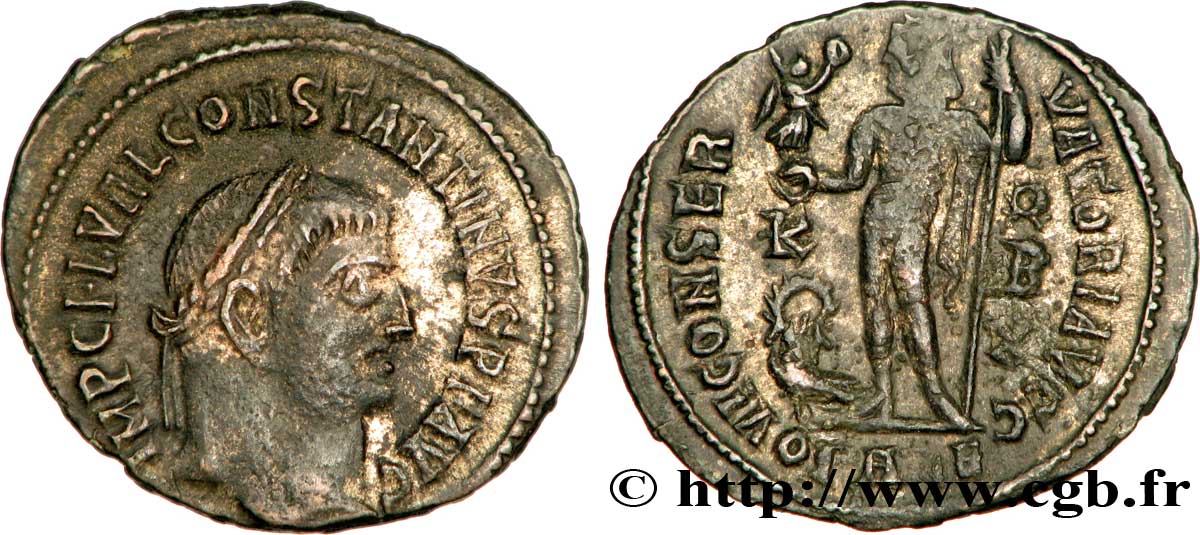CONSTANTIN Ier LE GRAND Follis ou nummus TTB+