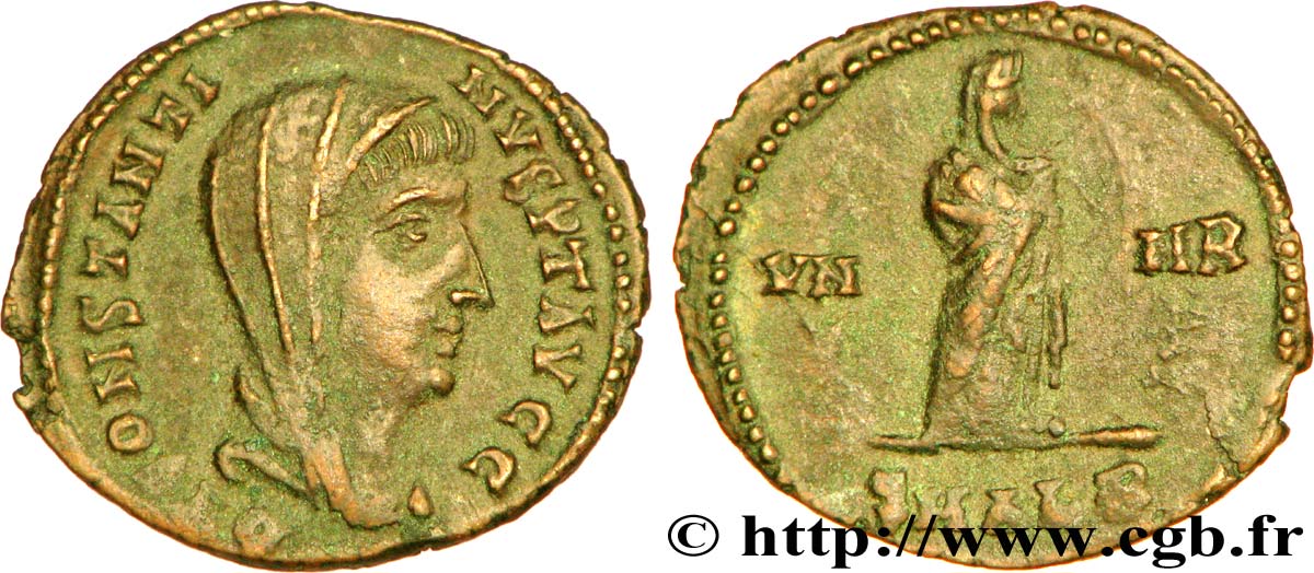 CONSTANTIN Ier LE GRAND Centenionalis ou nummus TTB/TB+