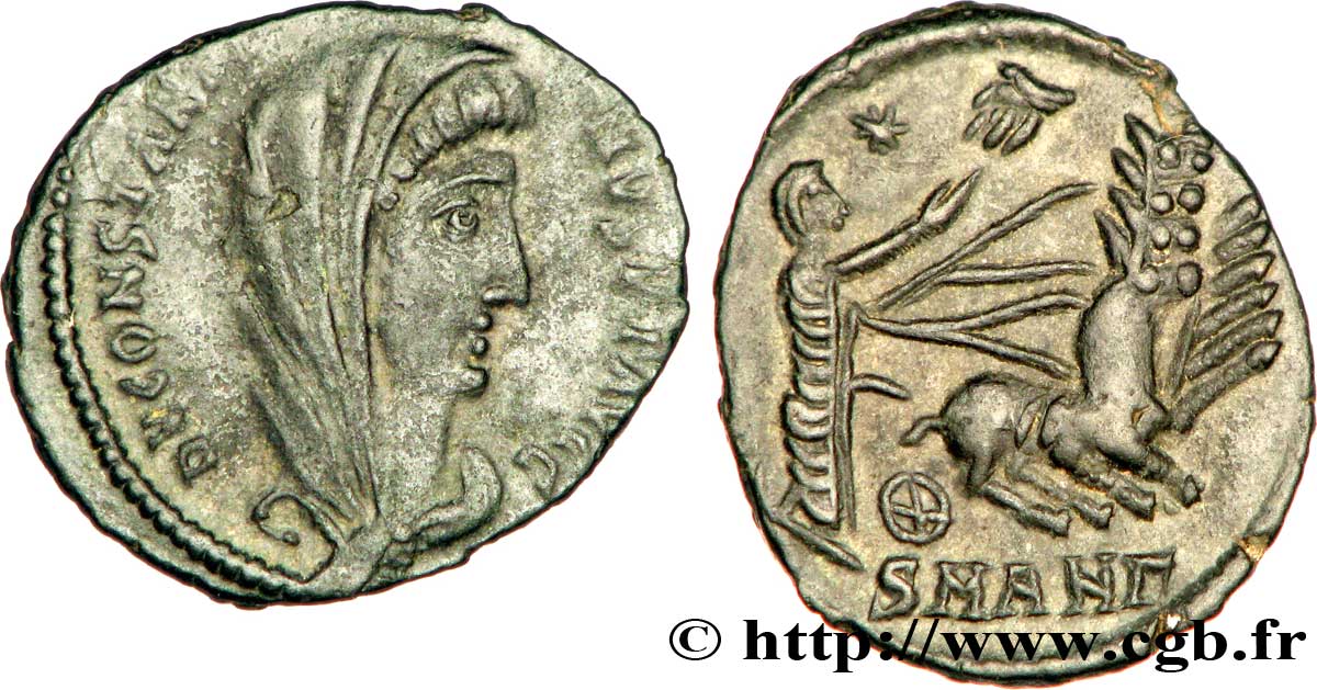 CONSTANTIN Ier LE GRAND Centenionalis ou nummus TTB+