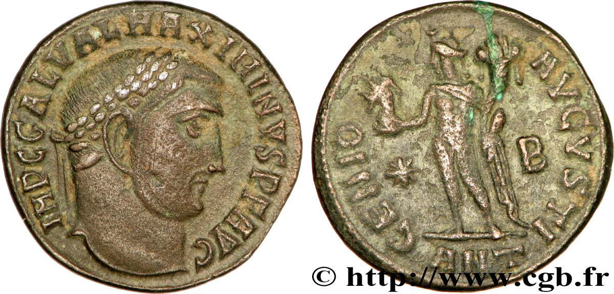 MAXIMIN II DAIA Follis ou nummus TTB+