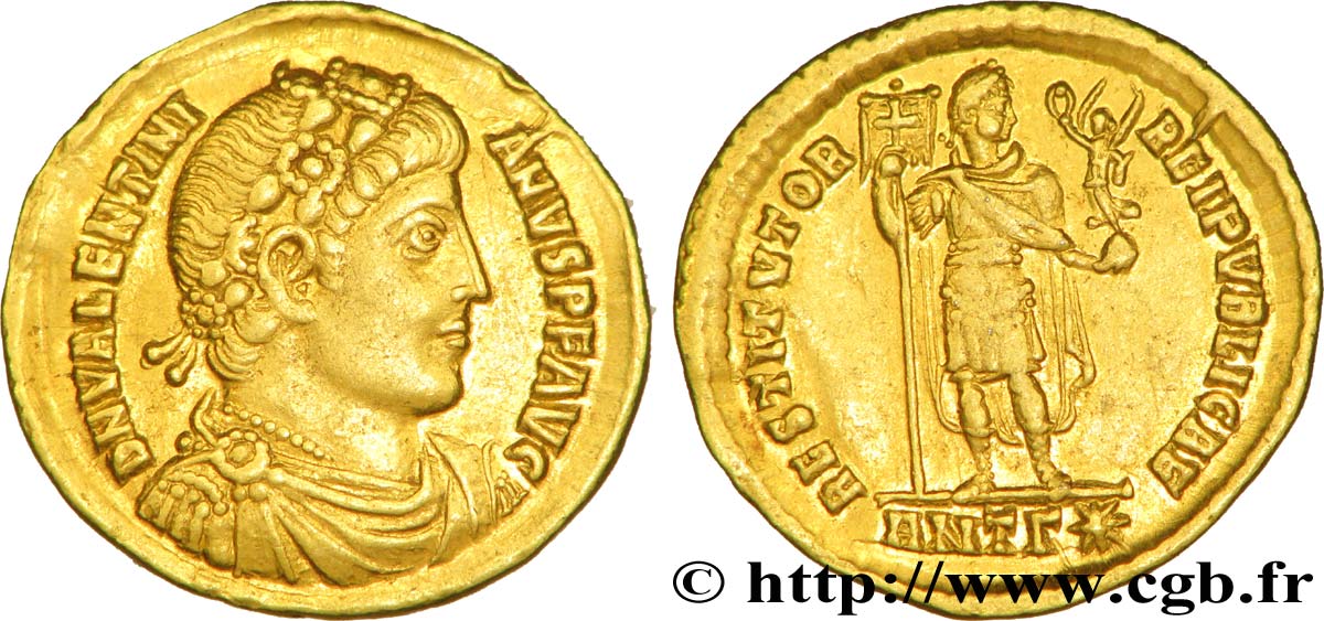 VALENTINIEN Ier  Solidus SUP/TTB+