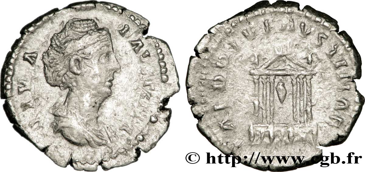 FAUSTINE MÈRE Denier TB+