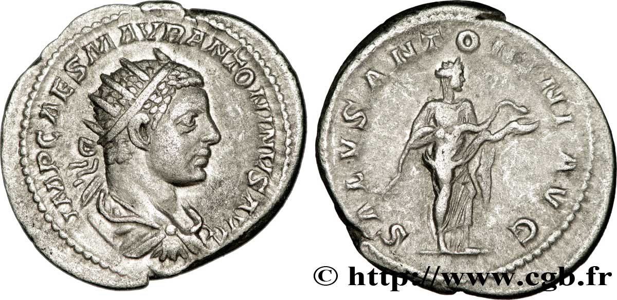 ELAGABALUS Antoninien AU